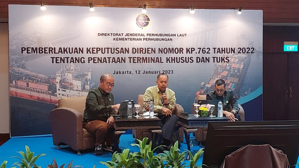 KEMENHUB SOSIALISASIKAN ATURAN BARU TERKAIT PERIZINAN TERSUS DAN TUKS
