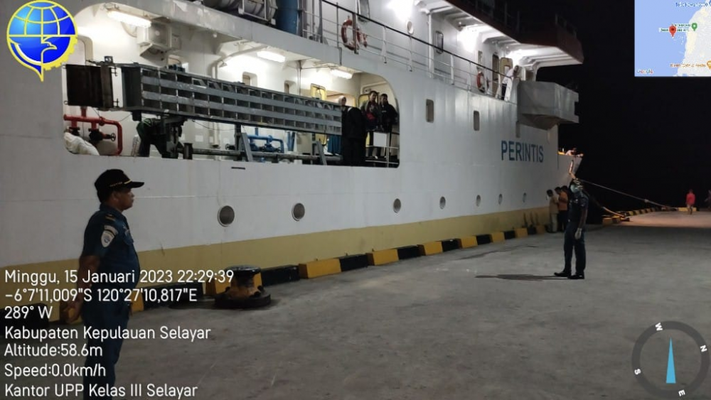 Embarkasi Debarkasi KM. Sabuk Nusantara 85