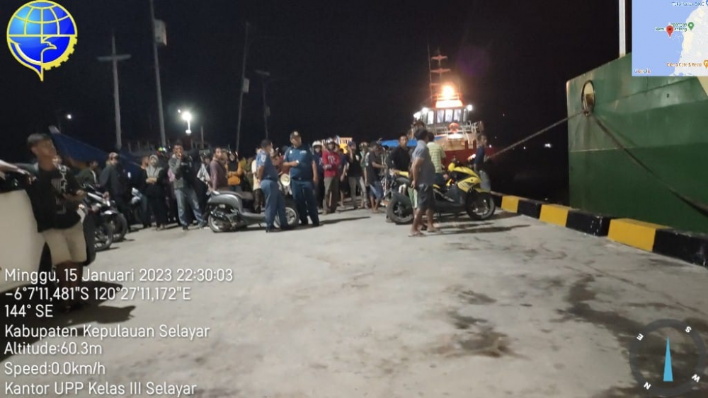 Embarkasi Debarkasi KM. Sabuk Nusantara 85