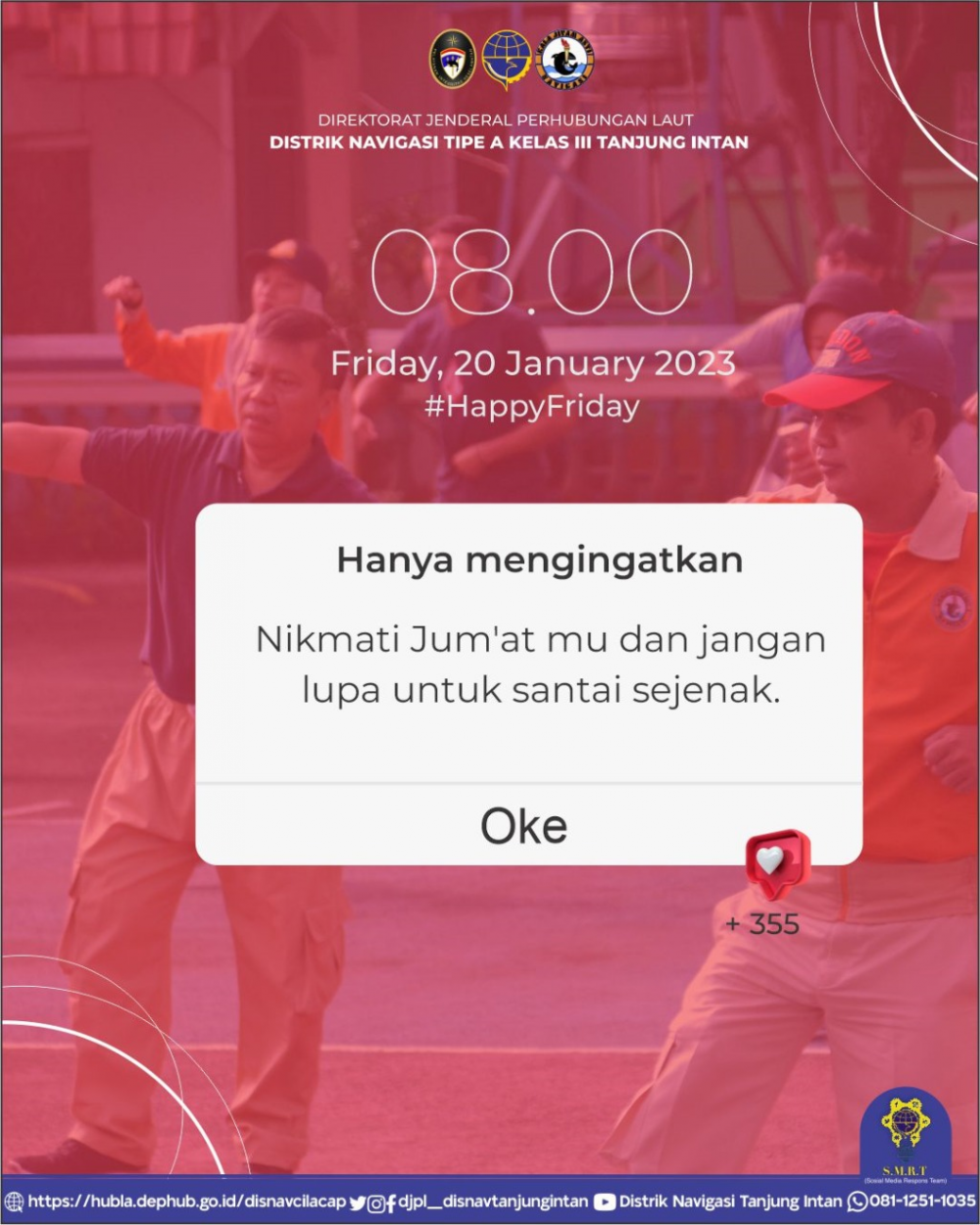 Selamat hari Jum'at ceria #KawanLaut