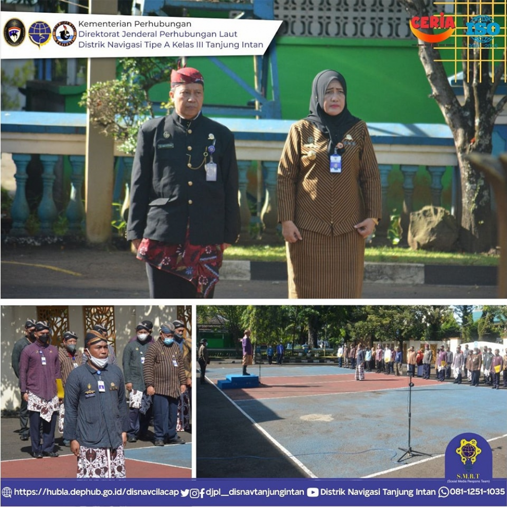Apel Pagi Distrik Navigasi Tipe A Kelas III Tanjung Intan