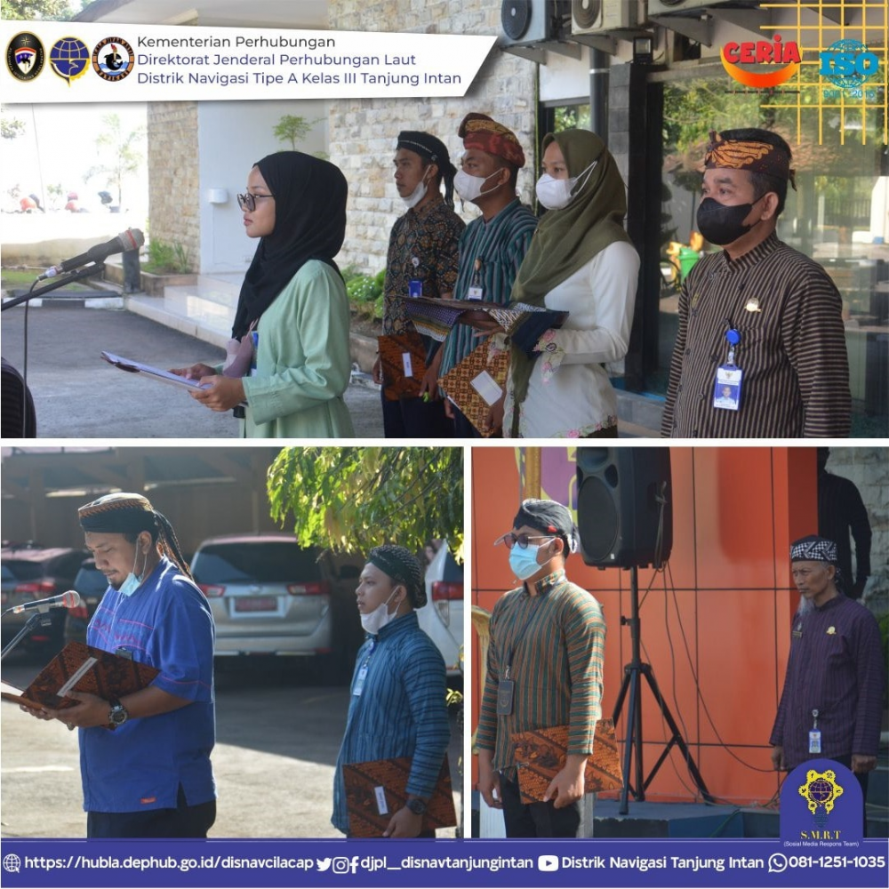 Apel Pagi Distrik Navigasi Tipe A Kelas III Tanjung Intan