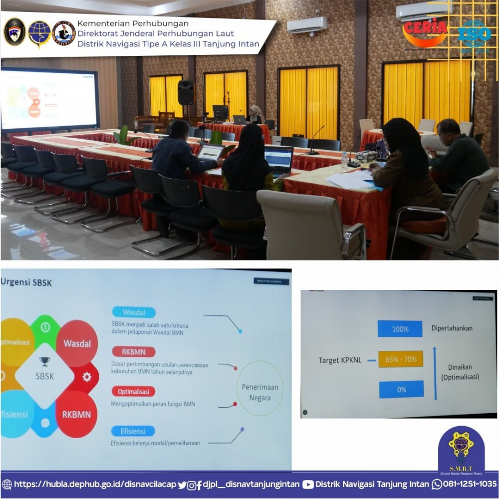 Sosialisasi Pelaksanaan Pengukuran Tingkat Kesesuaian Penggunaan BMN dengan Standar Barang Dan Standar Kebutuhan ( SBSK) Th 2023