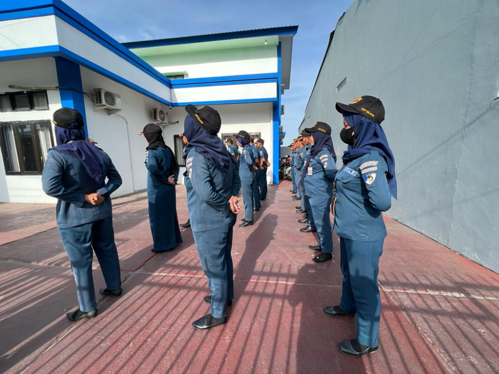 Apel Pagi PPNPN Kantor Unit Penyelenggara Pelabuhan Kelas III Selayar