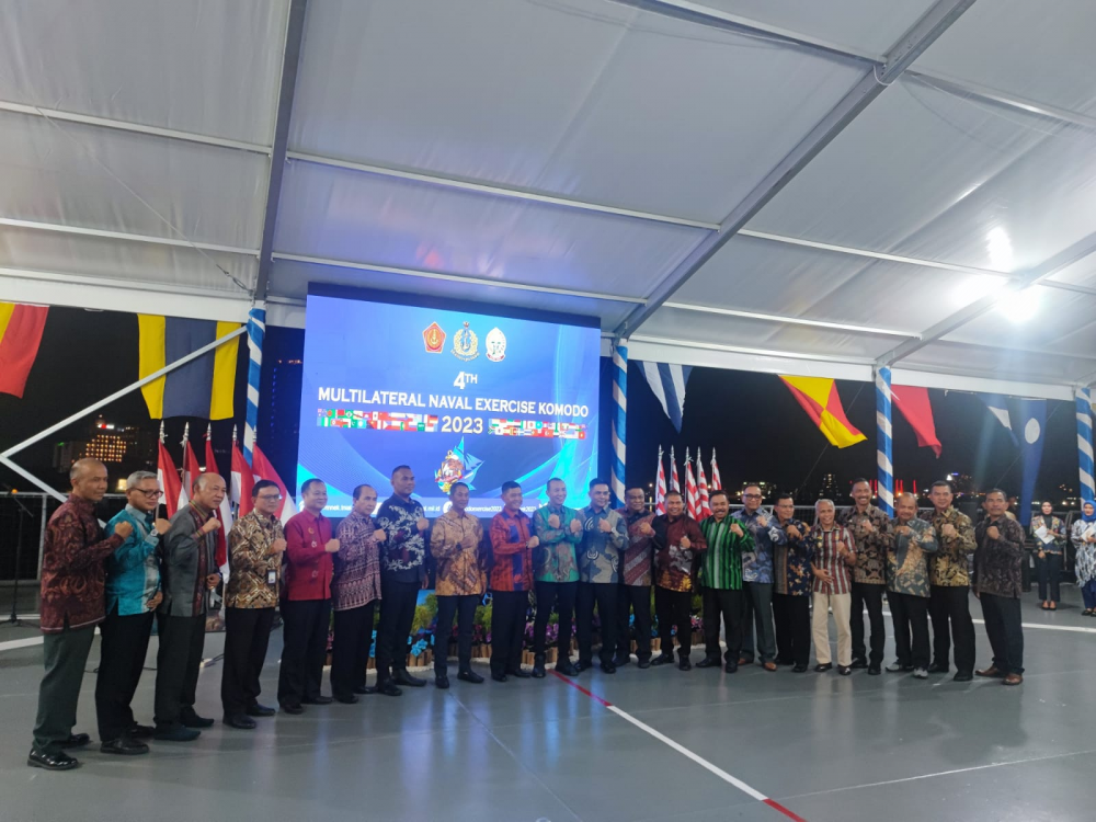 Sosialisasi Kegiatan 4th Multilateral Naval Excercise Komodo 2023