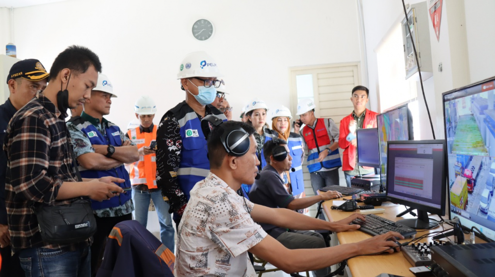Monitoring Penerapan STID di Pelabuhan Makassar