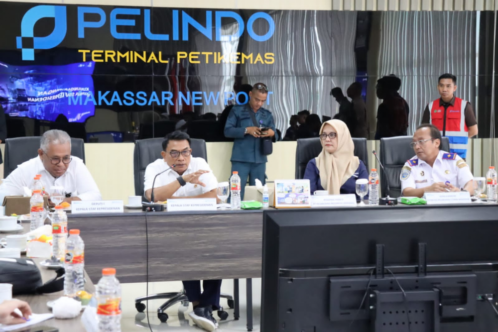 Kunjungan Lapangan Kepala Staf Kepresidenan di TPK MNP
