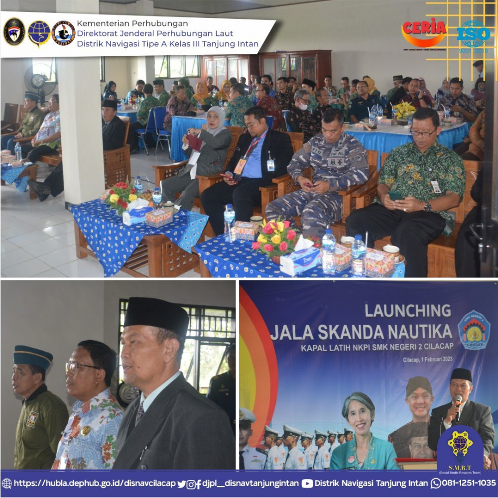 Launching Kapal Latih Jala Skanda Nautika