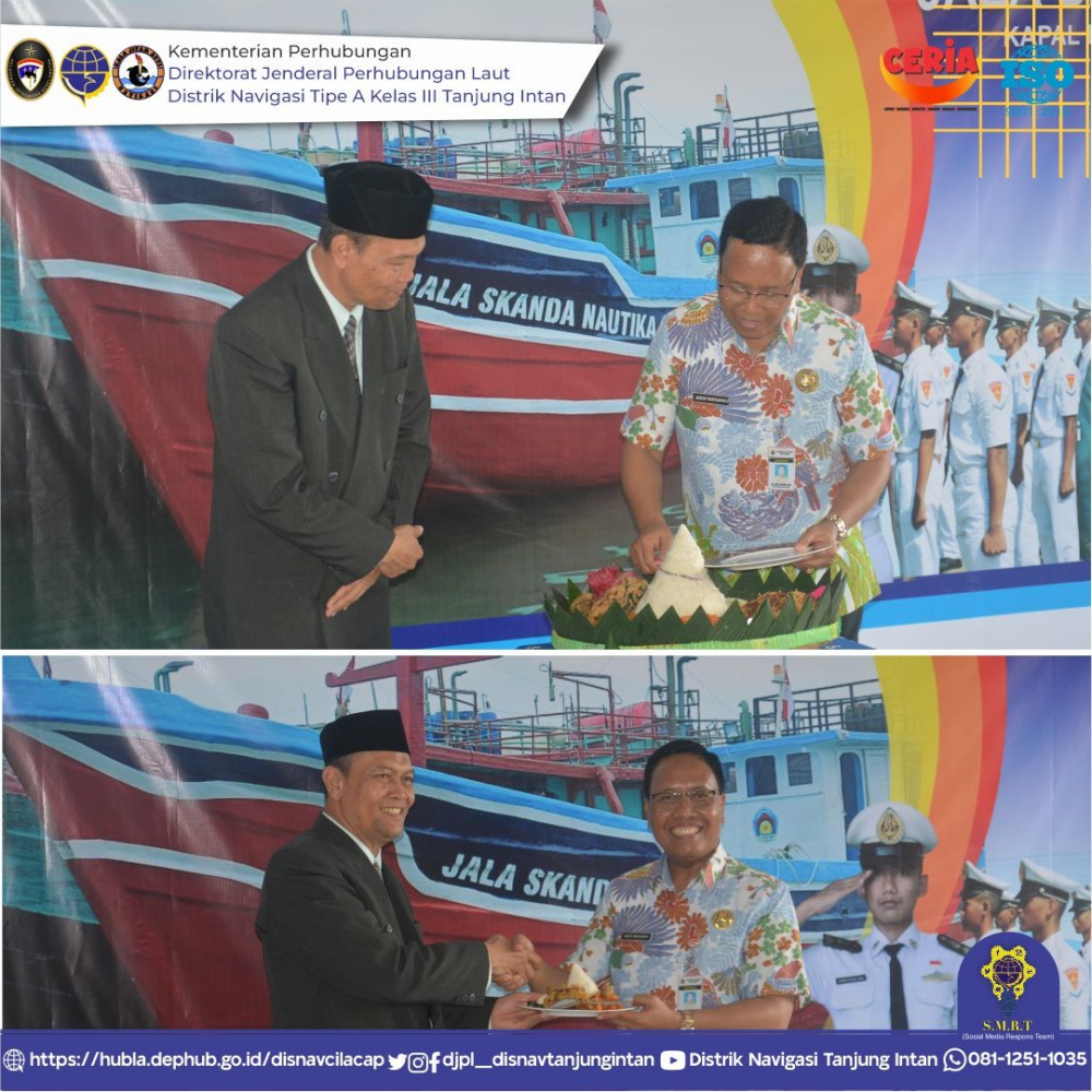 Launching Kapal Latih Jala Skanda Nautika