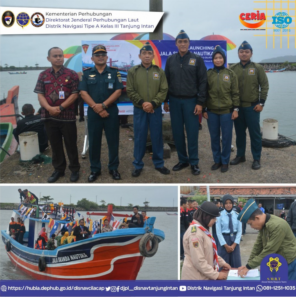 Launching Kapal Latih Jala Skanda Nautika