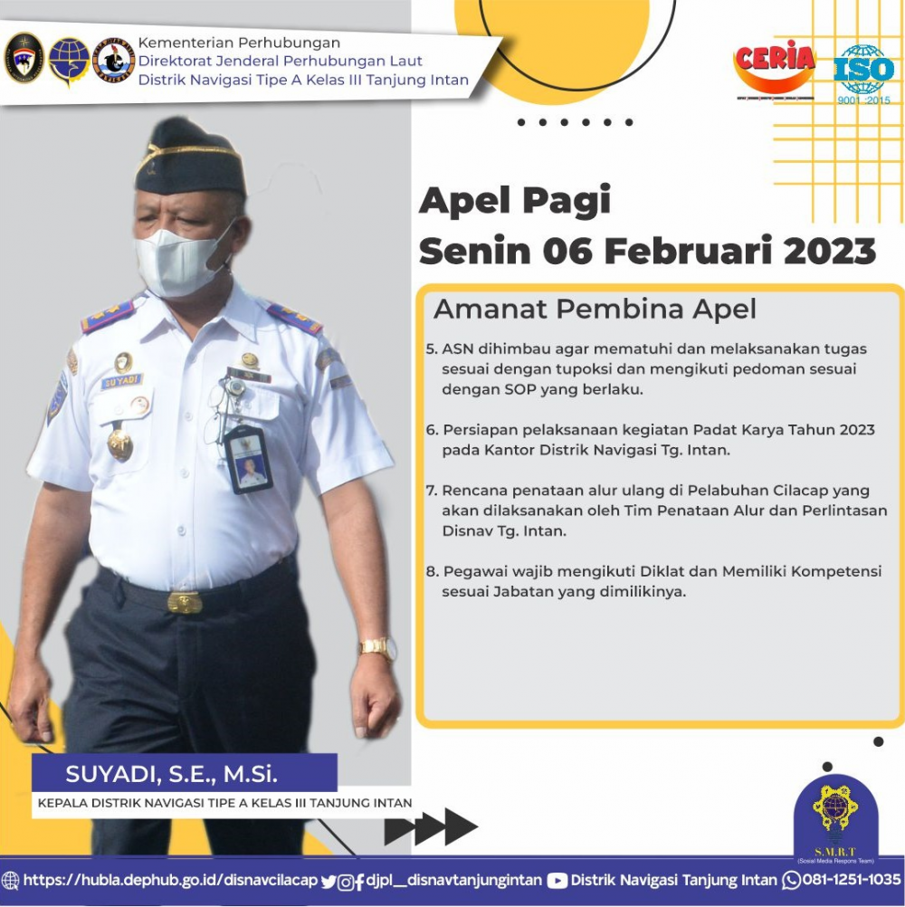 Apel Pagi Distrik Tanjung Intan