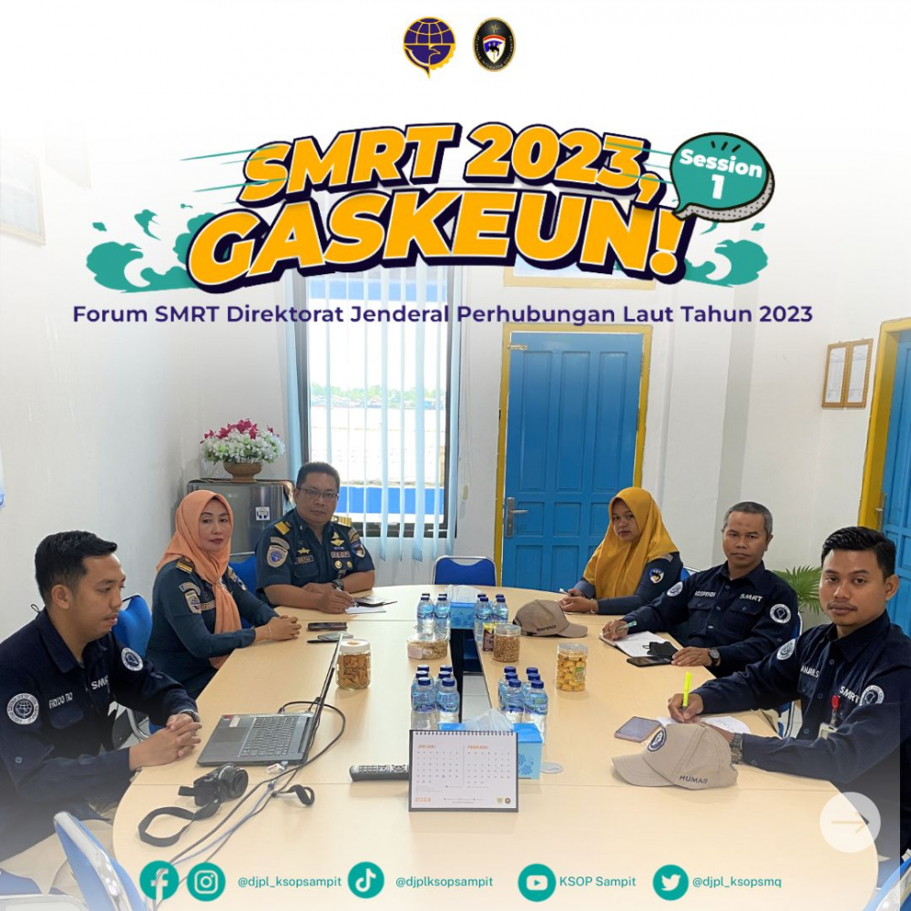 Forum SMRT Direktorat Jenderal Perhubungan Laut Tahun 2023