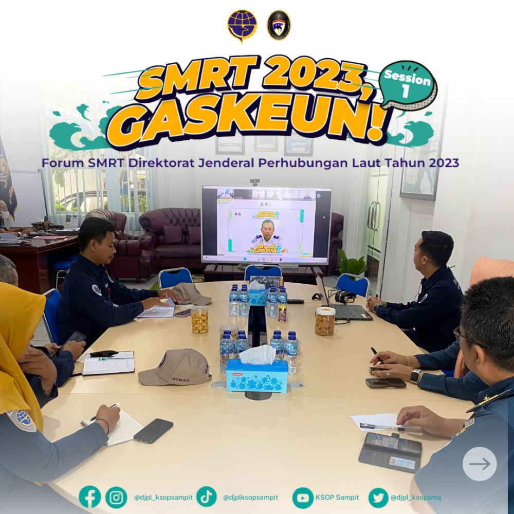 Forum SMRT Direktorat Jenderal Perhubungan Laut Tahun 2023