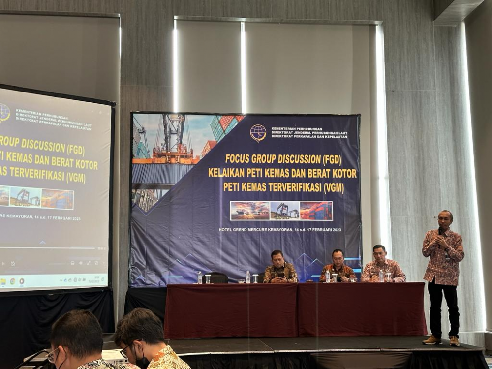 KEMENHUB MENGELUARKAN ATURAN KELAIKAN PETI KEMAS DAN VGM DI TERAPKAN SEGERA