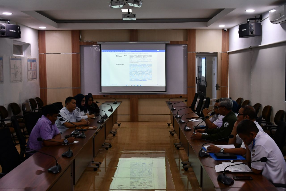 Rapat Koordinasi Rencana Novasi Konsesi antara Kantor OP Makassar dengan PT. PELINDO (Persero).