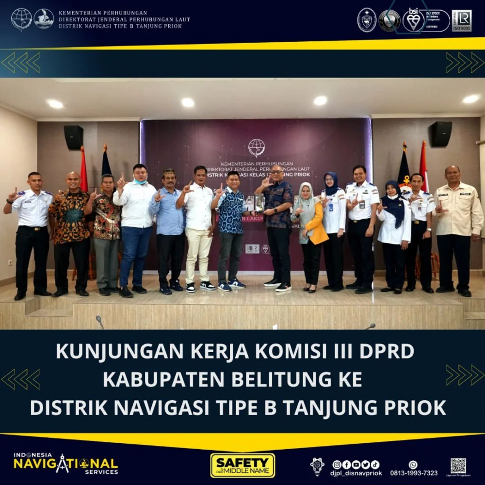 KUNJUNGAN KERJA KOMISI III DPRD KABUPATEN BELITUNG