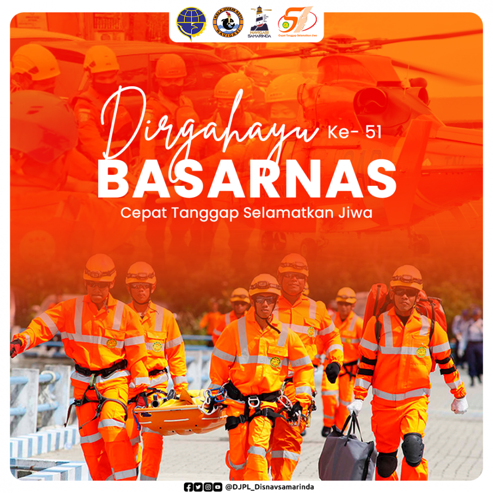 Peringati Dirgahayu Basarnas ke-51 dengan Kampanye Cepat Tanggap Selamatkan Jiwa!
