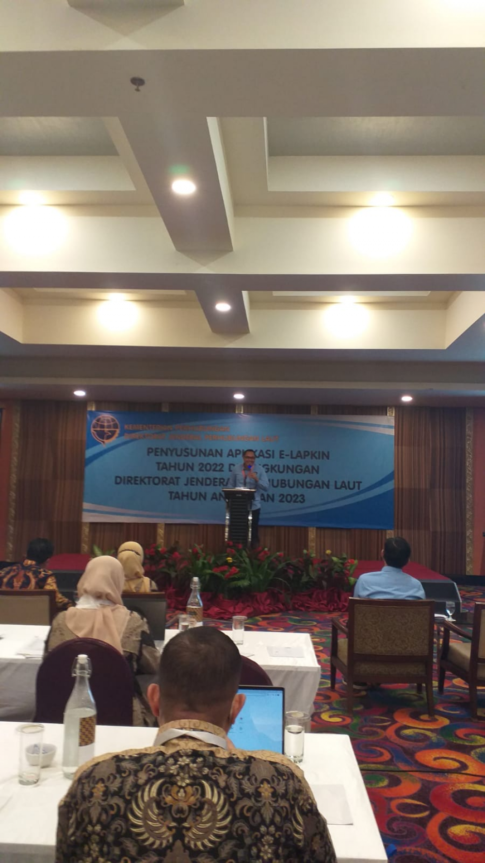 Bimtek penyusunan aplikasi e-lapkin Tahun 2022 di lingkungan Direktorat Jenderal Perhubungan Laut Tahun 2023