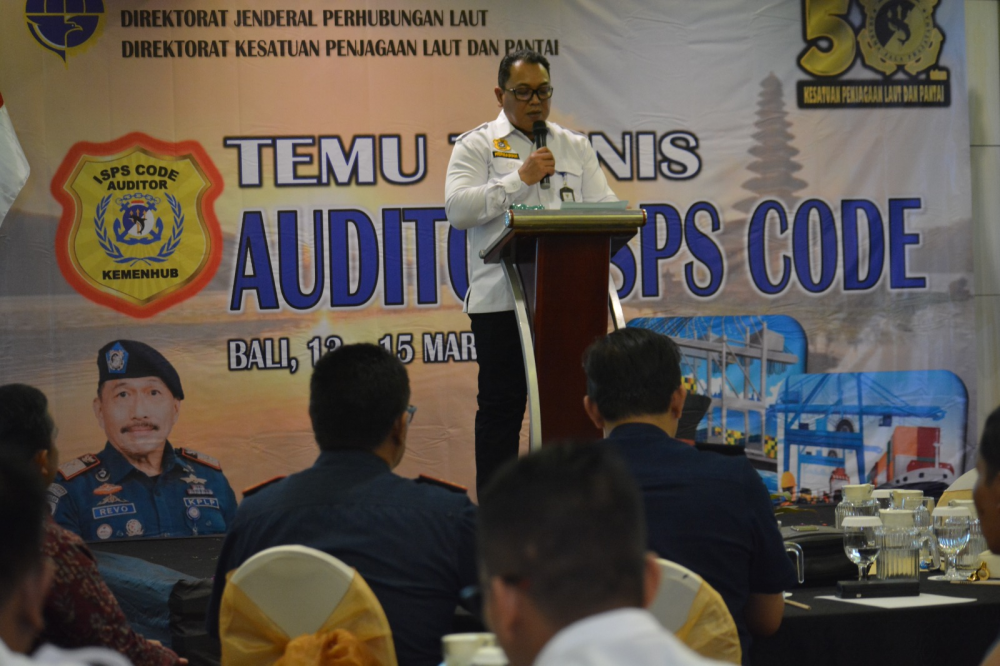 PASTIKAN KELANCARAN PELAYARAN INTERNASIONAL, KEMENHUB TINGKATKAN KUALITAS DAN KEMAMPUAN AUDITOR ISPS CODE DI SELURUH INDONESIA