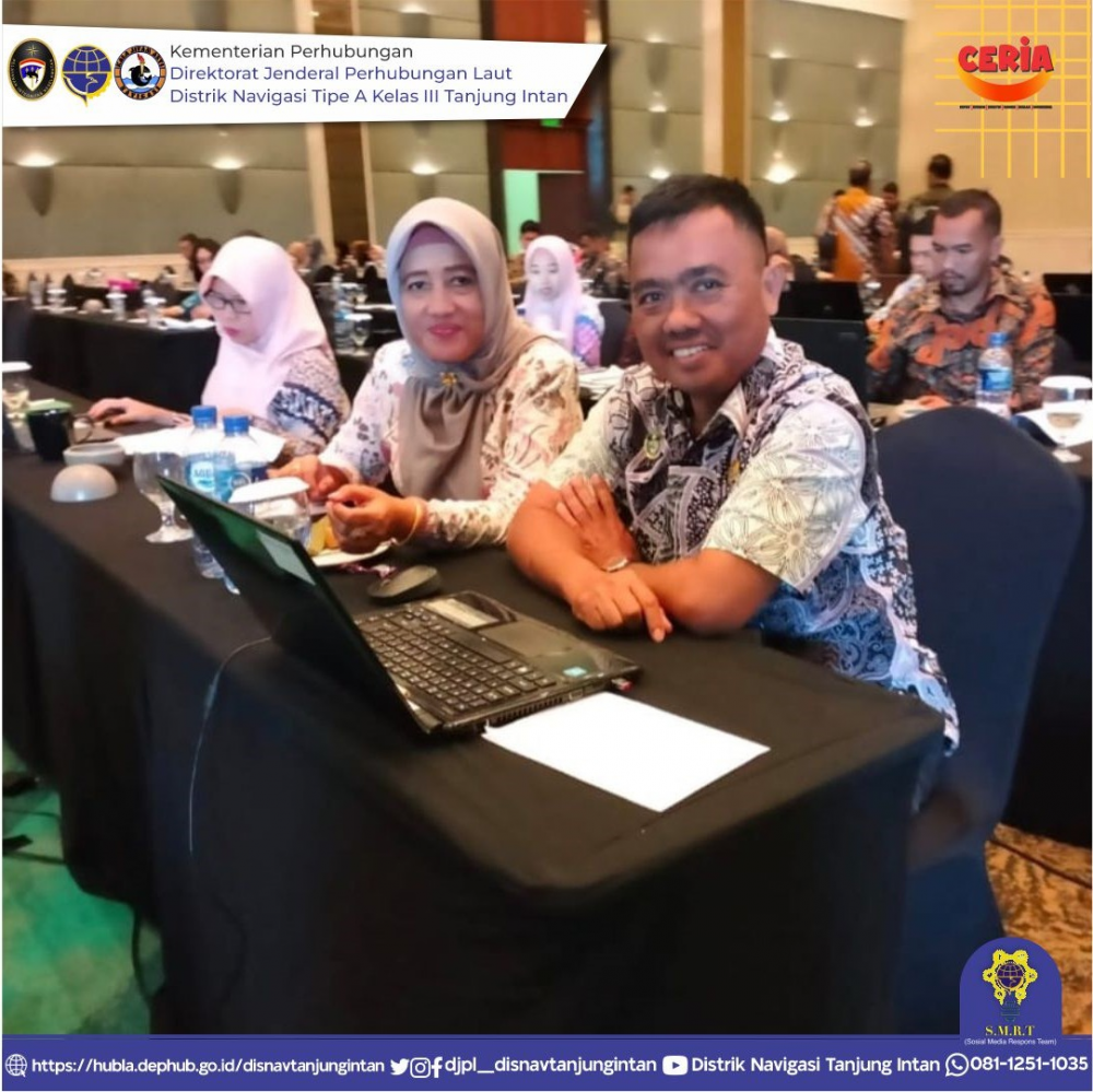 Dukung Penyelenggaraan Sistem Akuntabilitas Kinerja Kepemerintahan yang Efektif, Transparan dan Akuntabel  Kantor Distrik Navigasi Tanjung Intan Ikuti Bimtek Penyusunan Dokumen Perjanjian Kinerja Tahun 2023 Ditjen Hubla