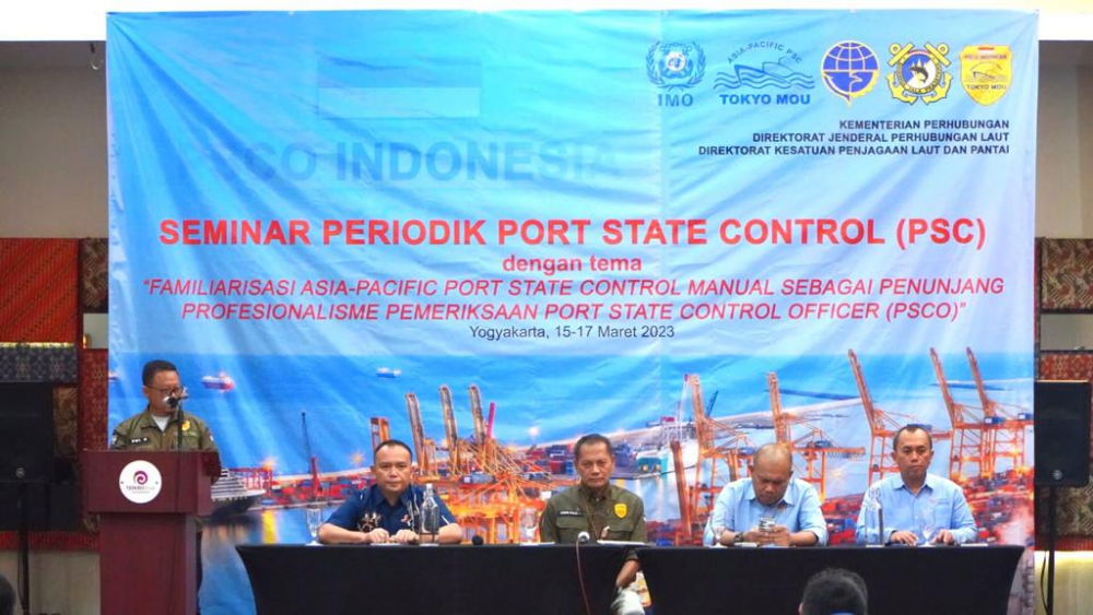 KOMITMEN PERTAHANKAN STATUS WHITE LIST TOKYOU MOU, KEMENHUB TINGKATKAN KUALITAS PSCO DI INDONESIA