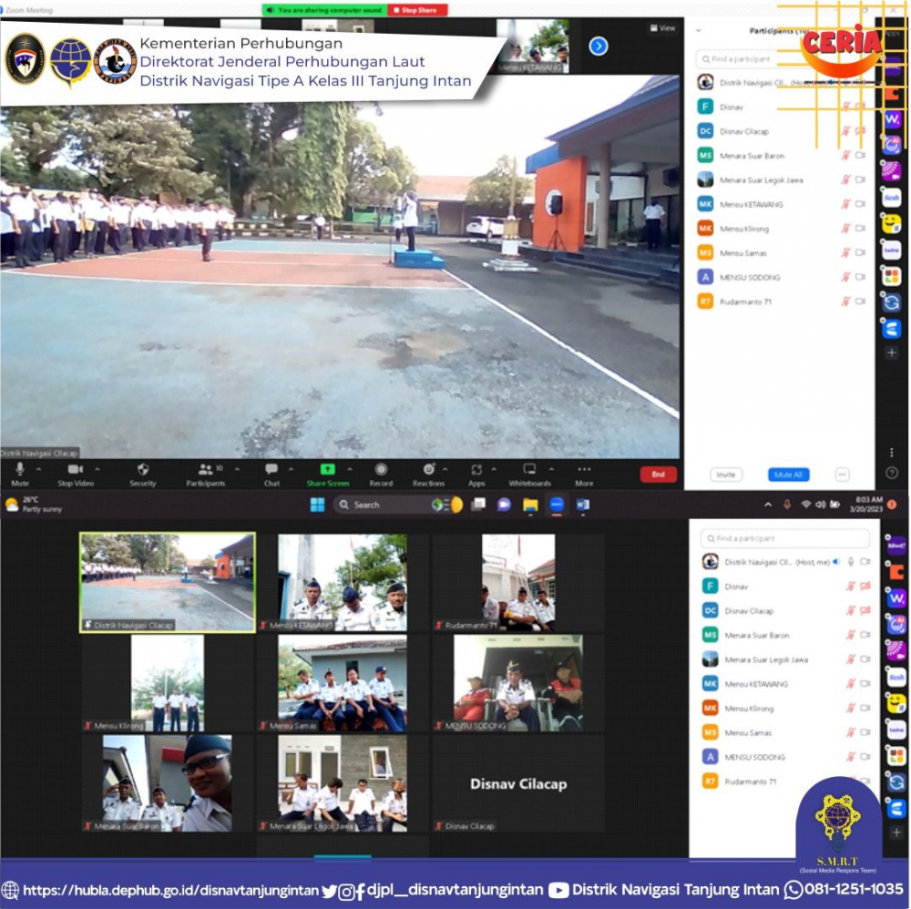 Apel Pagi Distrik Tanjung Intan