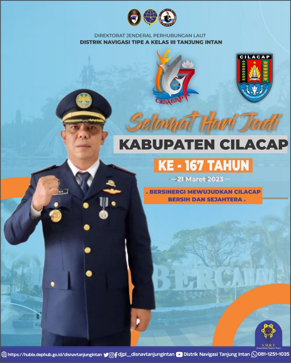 SELAMAT HARI JADI KE-167 KABUPATEN CILACAP