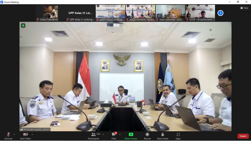 Tingkatkan Sistem Pengawasan Maritim, Ditjen Hubla Gunakan Aplikasi  I-Motion