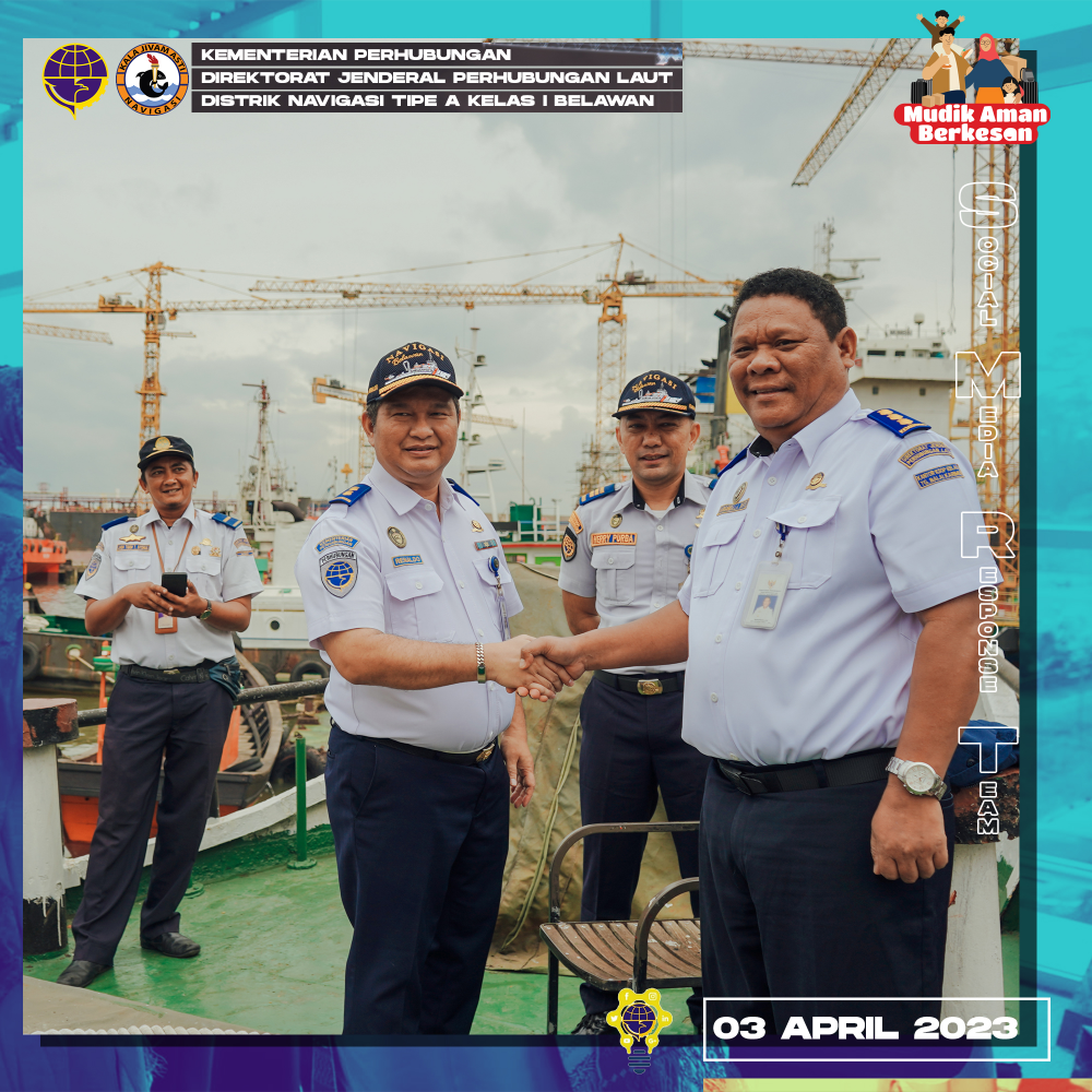 Pemeriksaan Kehandalan SBNP Alur Pelayaran Pelabuhan Belawan