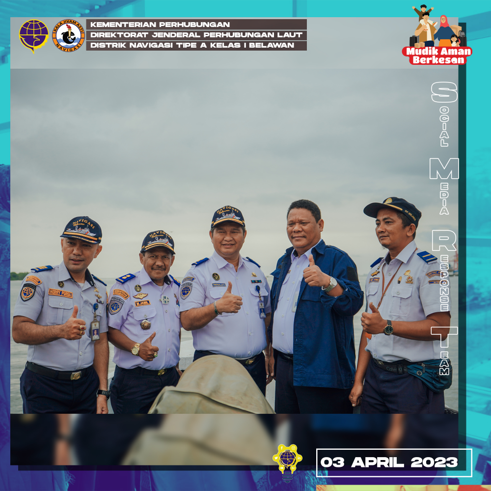 Pemeriksaan Kehandalan SBNP Alur Pelayaran Pelabuhan Belawan