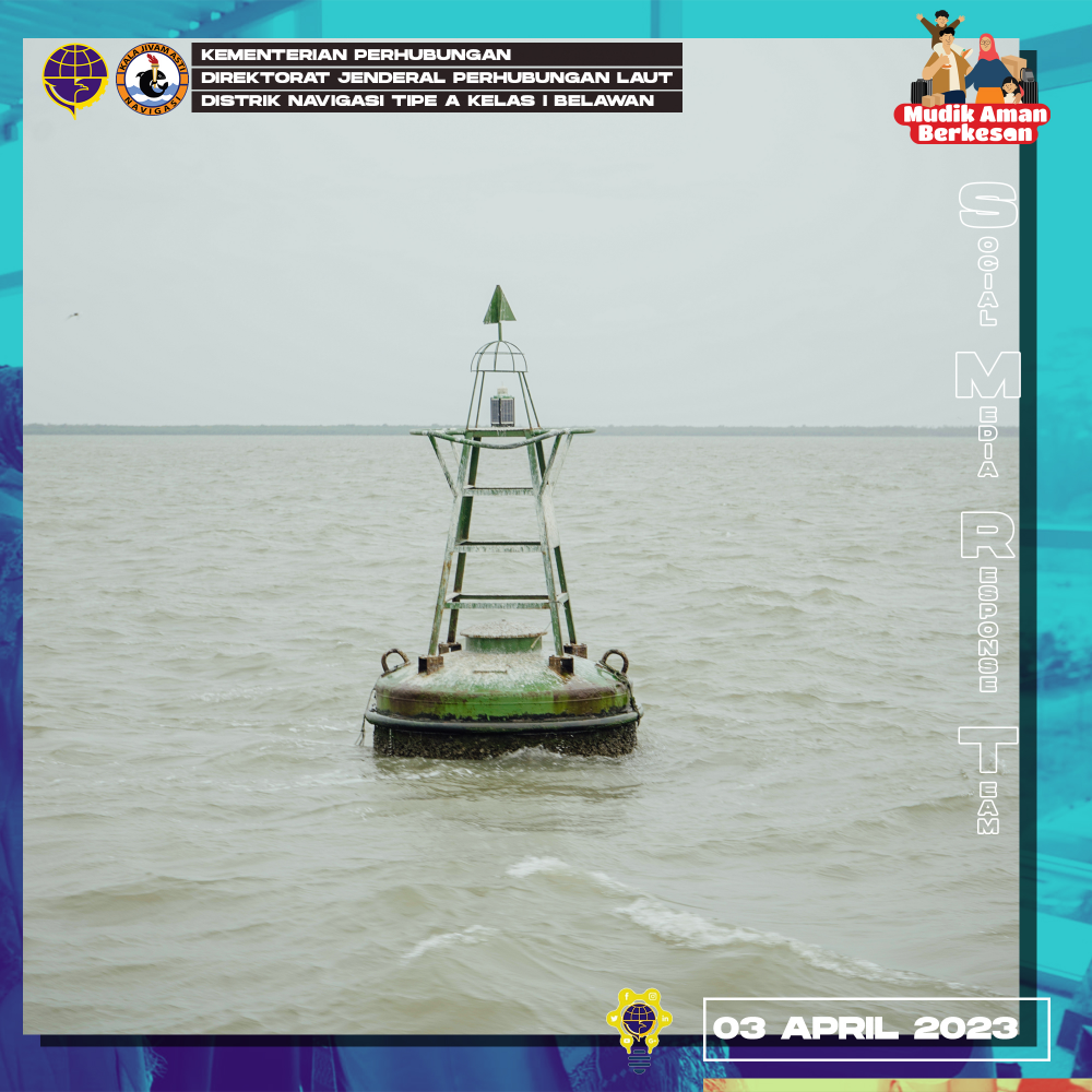 Pemeriksaan Kehandalan SBNP Alur Pelayaran Pelabuhan Belawan