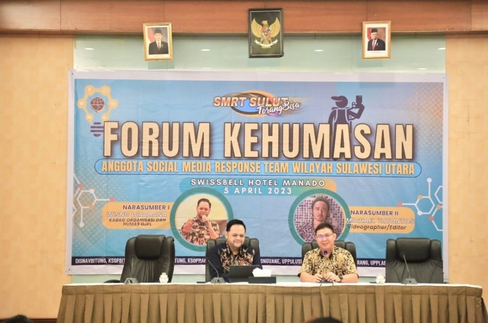 Tingkatkan Kemampuan Anggota SMRT di Sulut, KSOP Bitung Selenggarakan Forum Kehumasan SMRT