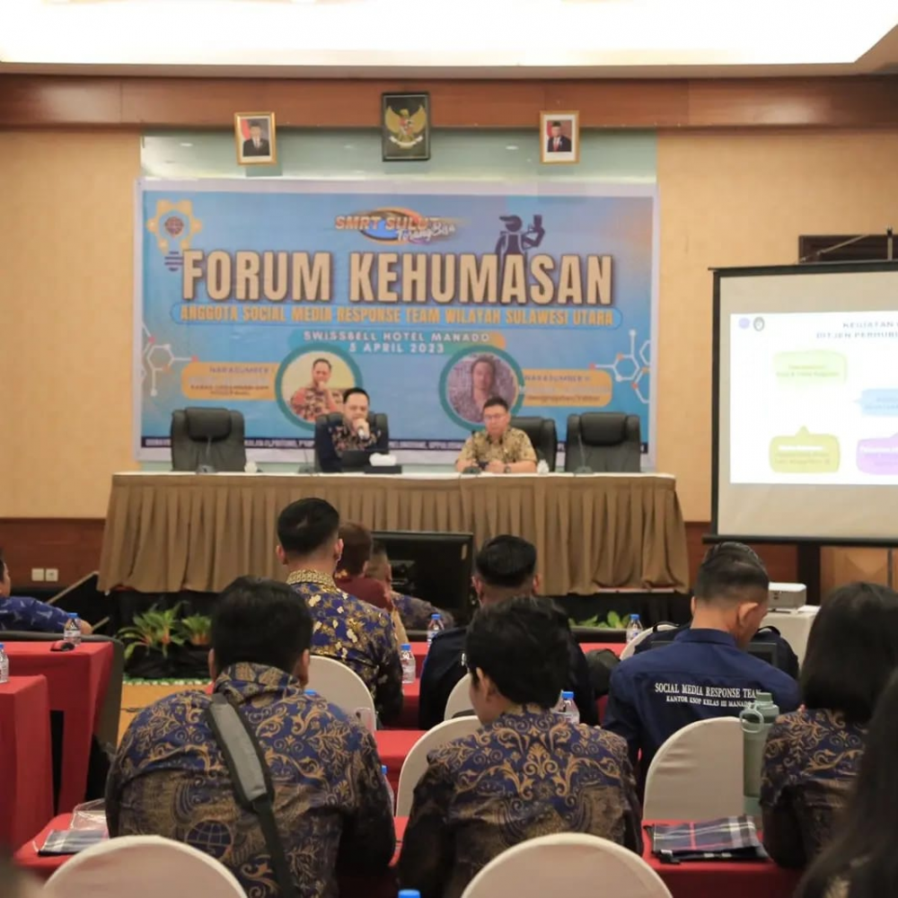 Tingkatkan Kemampuan Anggota SMRT di Sulut, KSOP Bitung Selenggarakan Forum Kehumasan SMRT