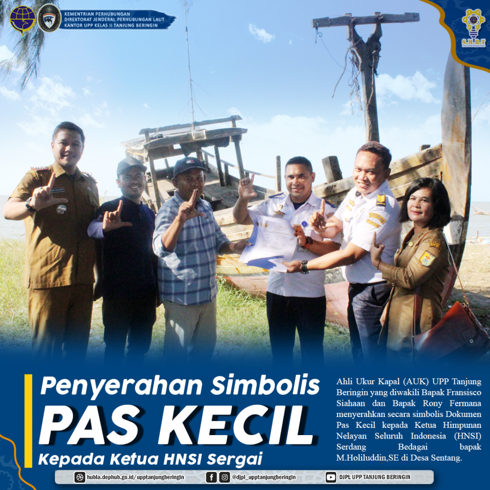 Penyerahan Simbolis PAS Kecil kepada Ketua HNSI Sergai