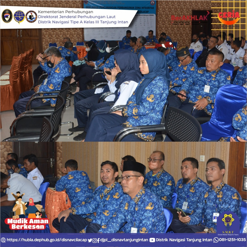Rapat Anggota Tahunan (RAT) Tahun Buku 2022 KPRI Sejahtera Distrik Navigasi Tipe A Kelas III Tanjung Intan