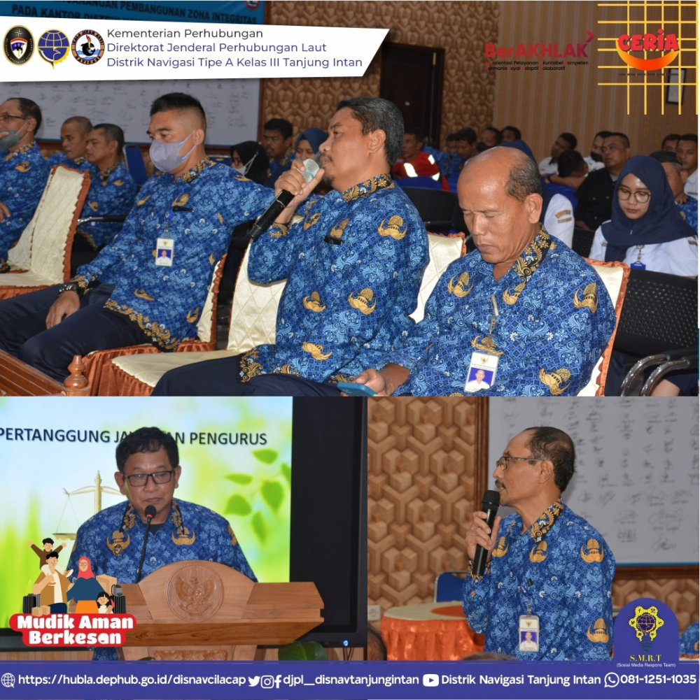 Rapat Anggota Tahunan (RAT) Tahun Buku 2022 KPRI Sejahtera Distrik Navigasi Tipe A Kelas III Tanjung Intan
