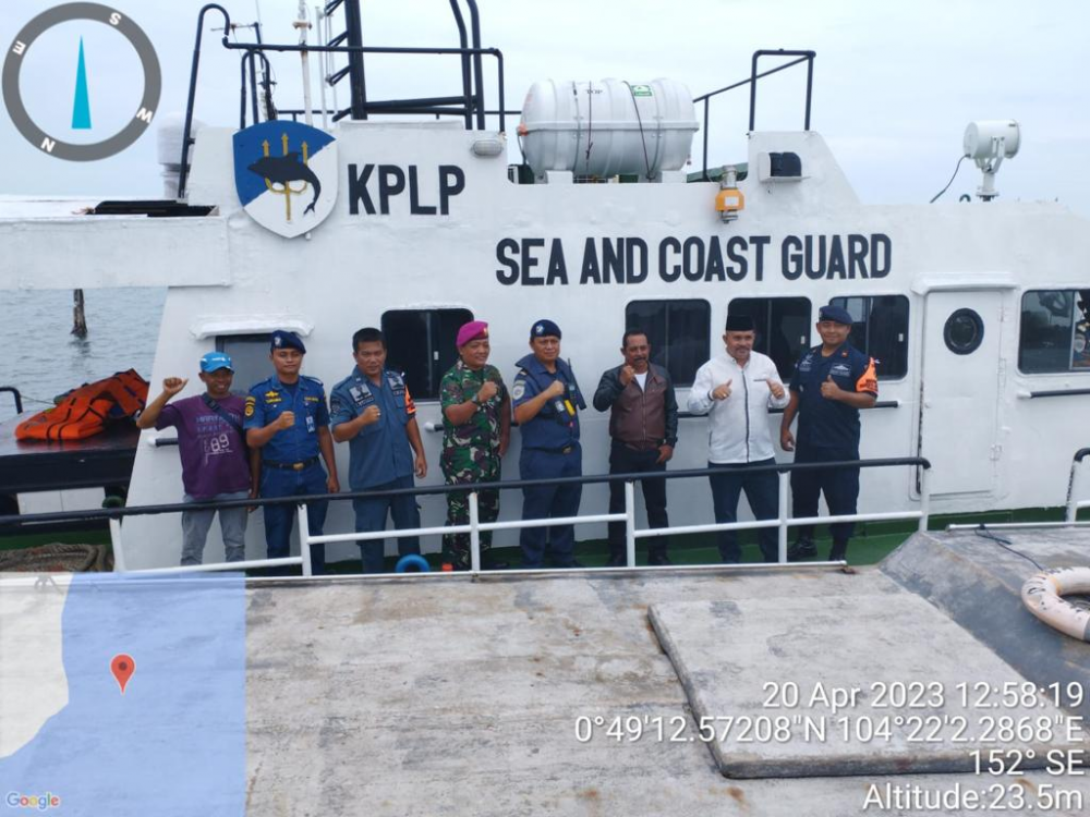 TERJADI LONJAKAN PENUMPANG, KEMENHUB KERAHKAN KAPAL PATROLI KPLP ANGKUT PEMUDIK DI TANJUNG PINANG