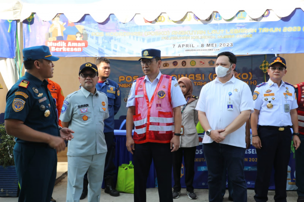 Sembilan Belas Kapal, Tiga Ribu Penumpang, Kemenhub Perketat Pengawasan Keselamatan Pelayaran di Pelabuhan Kali Adem