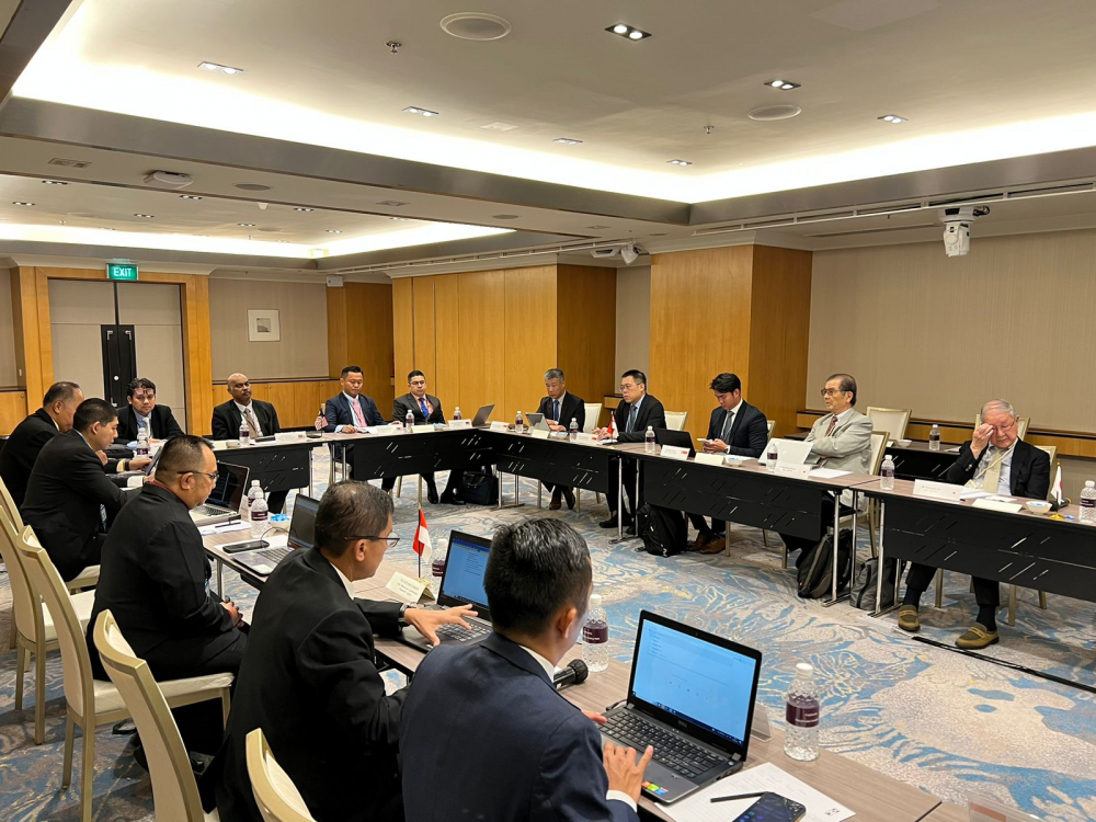INDONESIA BERSAMA MALAYSIA, SINGAPURA DAN MALACCA STRAITS COUNCIL BAHAS KESELAMATAN PELAYARAN DI SELAT MALAKA DAN SELAT SINGAPURA