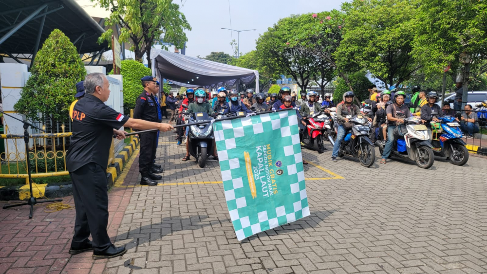 2.092 PESERTA ARUS BALIK MUDIK GRATIS DI PELABUHAN TANJUNG PRIOK