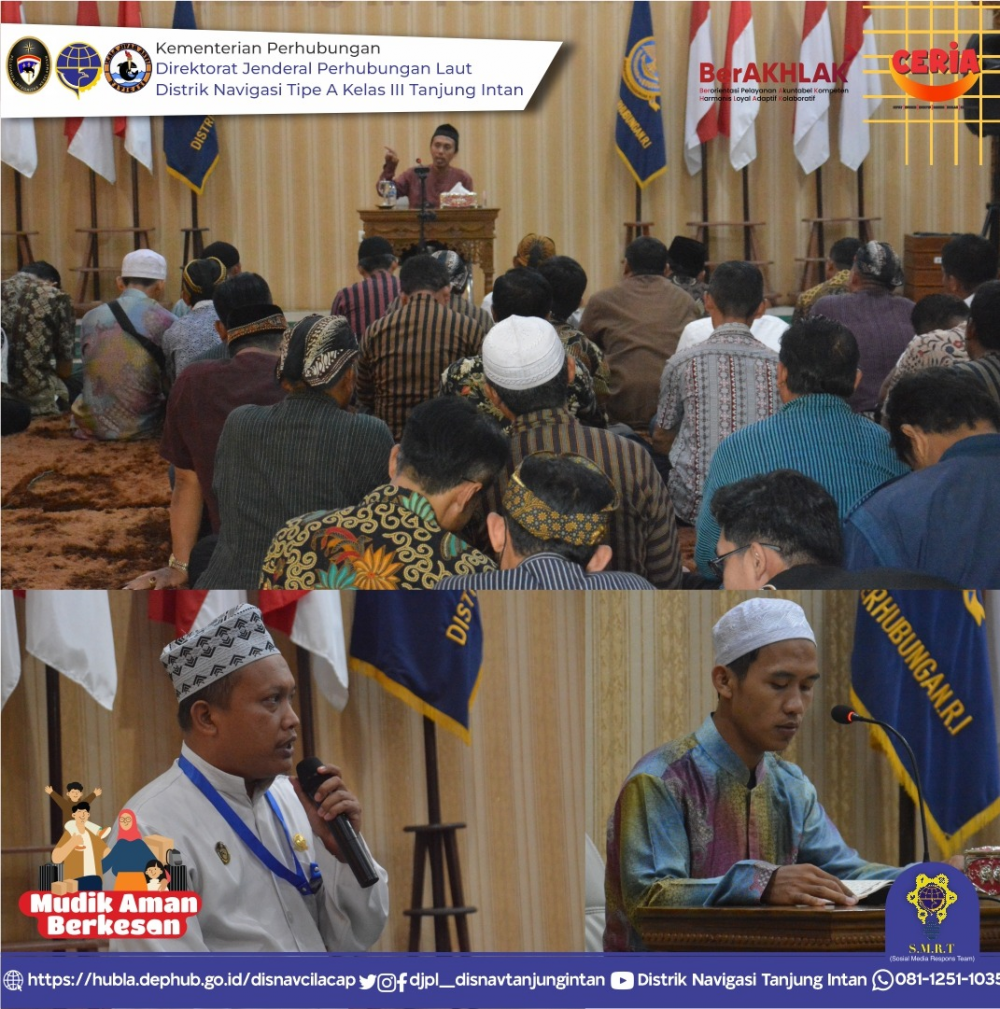 Pembinaan Rohani dan Evaluasi Kinerja Distrik Navigasi Tipe A Kelas III Tanjung Intan