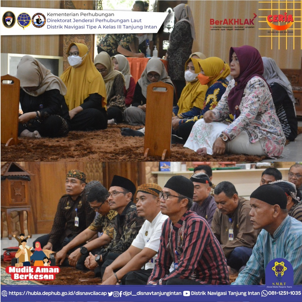 Pembinaan Rohani dan Evaluasi Kinerja Distrik Navigasi Tipe A Kelas III Tanjung Intan