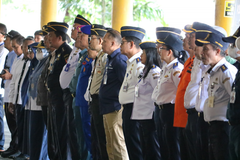 Apel Kesiagaan dan Pembukaan Posko Penyelenggaraan