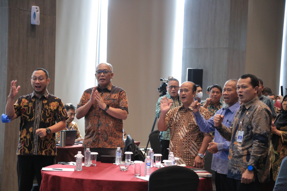KOMITMEN MENJAGA KEBERLANGSUNGAN REFORMASI BIROKRASI, DITJEN HUBLA SELENGGARAKAN DISEMINASI PEMBANGUNAN ZONA INTEGRITAS MENUJU WBK DAN WBBM TAHUN 2023