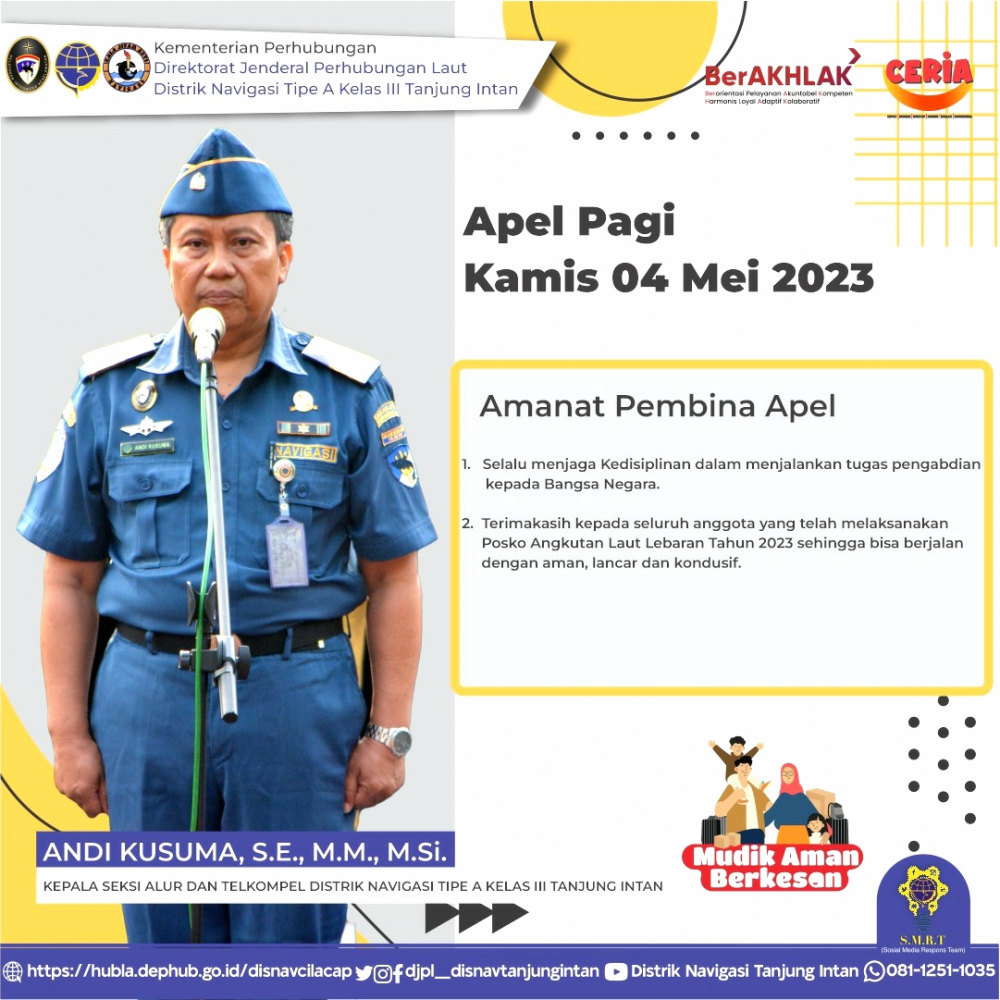 Apel Pagi Distrik Tanjung Intan