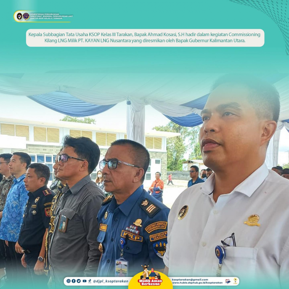 COMMISSIONING KILANG LNG PT KAYAN LNG NUSANTARA