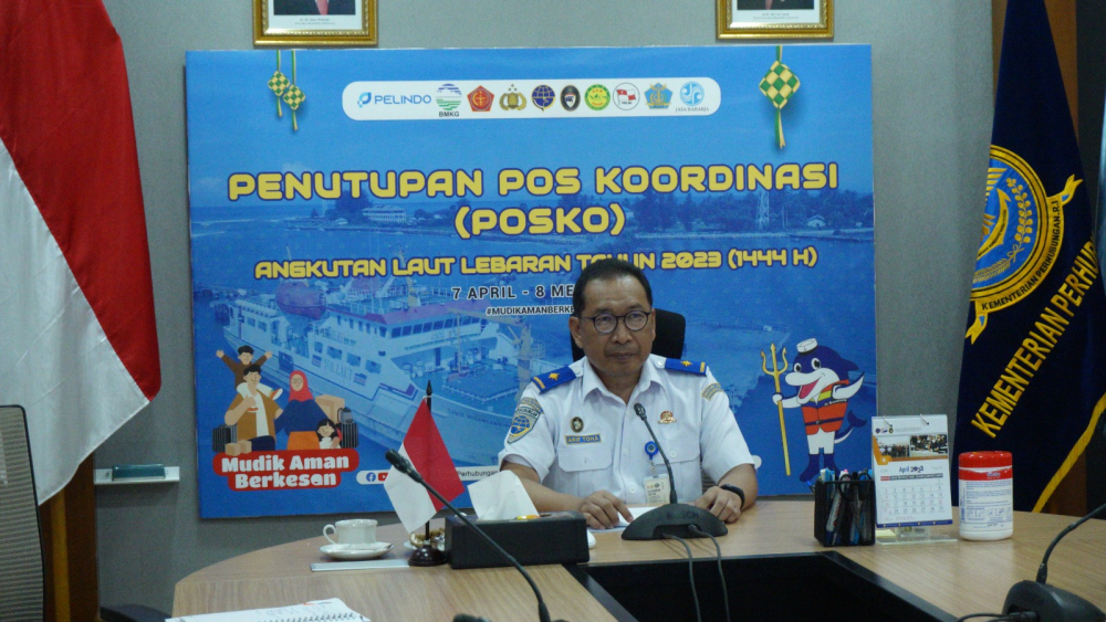 *Posko Angkutan Laut Lebaran Resmi Ditutup* Arus Mudik dan Balik Lancar dan Terkendali