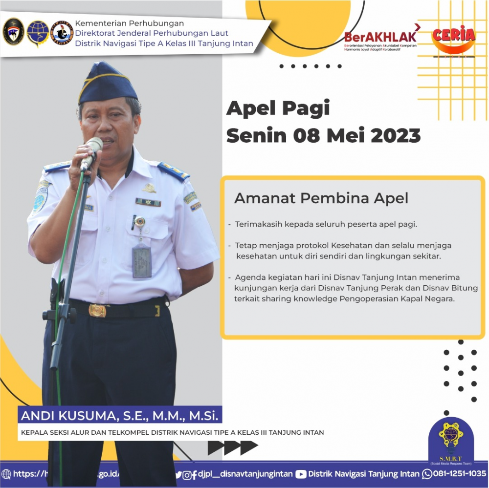 Apel Pagi Distrik Tanjung Intan
