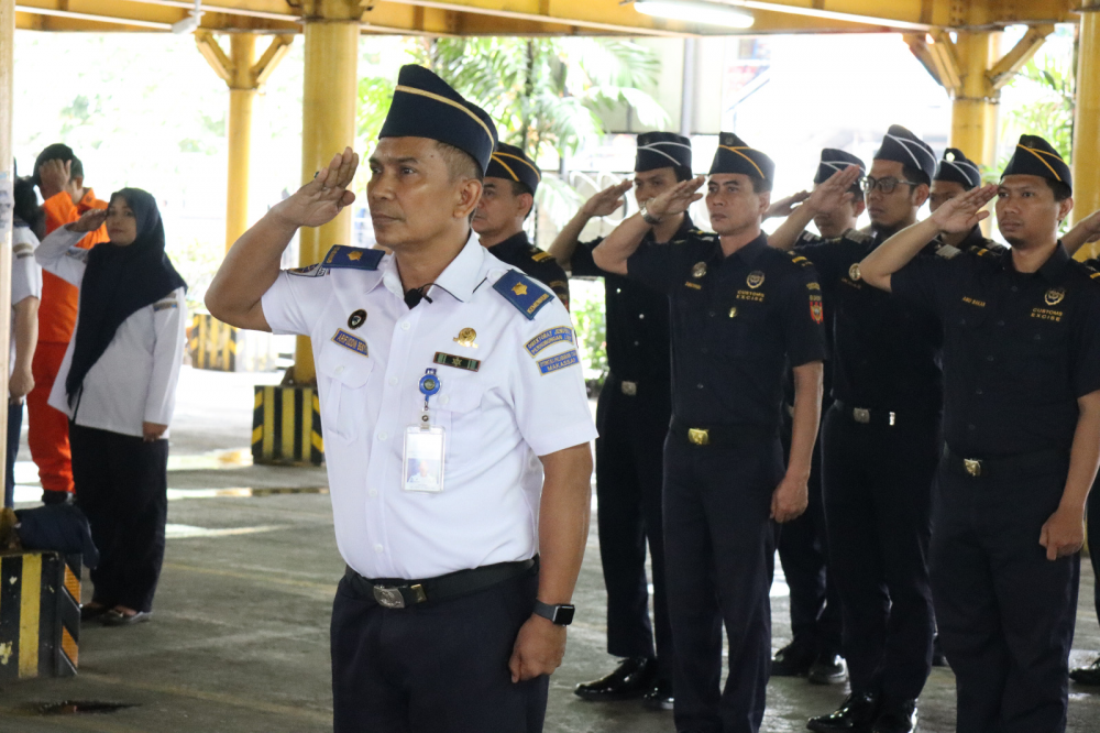 Apel Siaga Penutupan Posko Angkutan Lebaran 2023