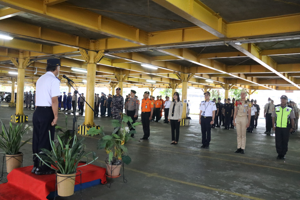 Apel Siaga Penutupan Posko Angkutan Lebaran 2023